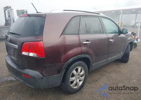 2013 Kia Sorento Lx V6 из США, поврежденный, VIN 5XYKTDA22DG336188